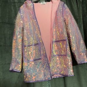 Lola and the Boys rain jacket